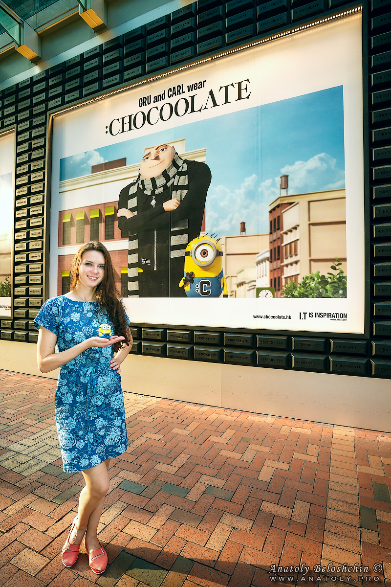 Minion - walcom to Hong Kong