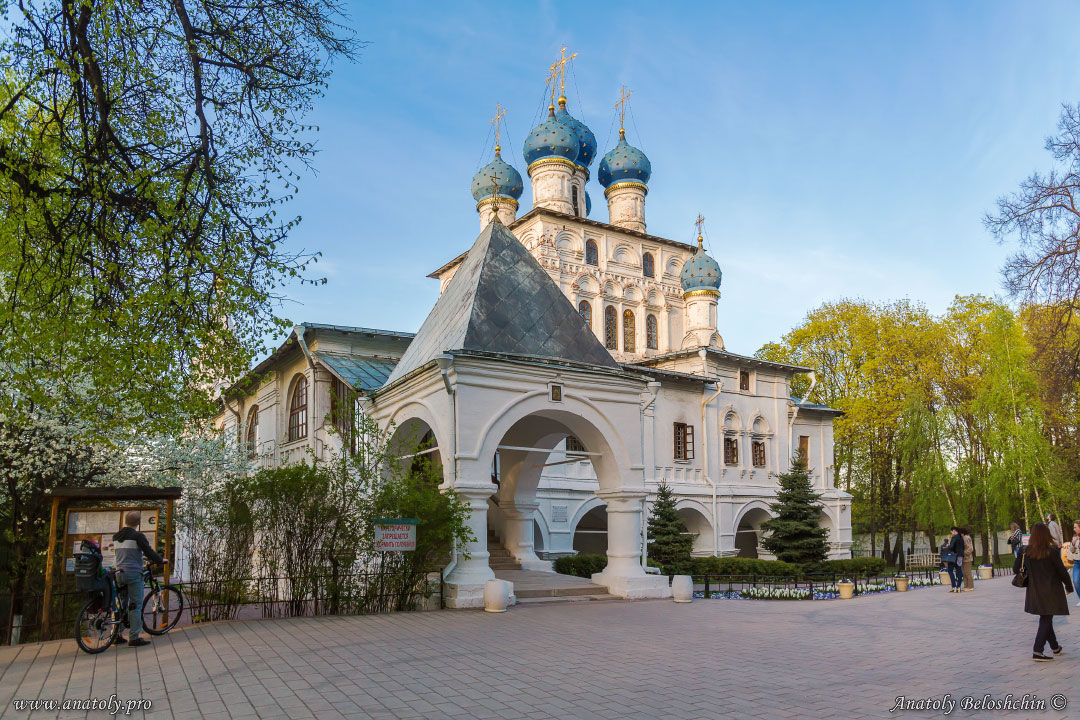 Moscow; Anatoly Beloshchin, Москва, Анатолий Белощин, Казанская церковь