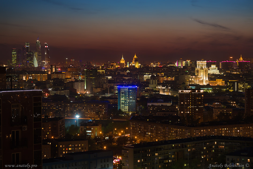 Moscow; Anatoly Beloshchin, Москва, Анатолий Белощин