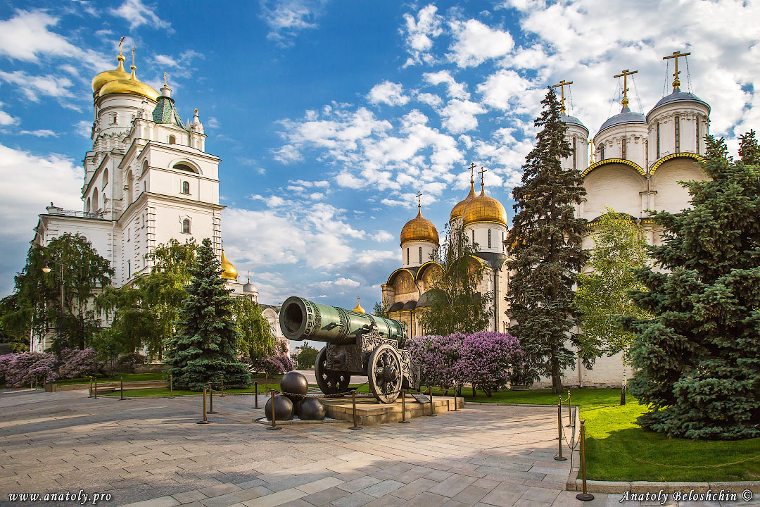 Соборная Площадь  Московского Кремля