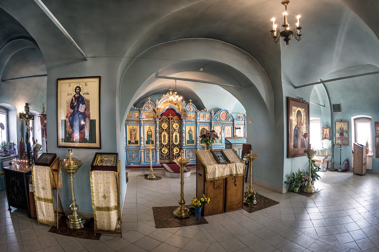 Храм преподобного Сергия Радонежского , село Горы