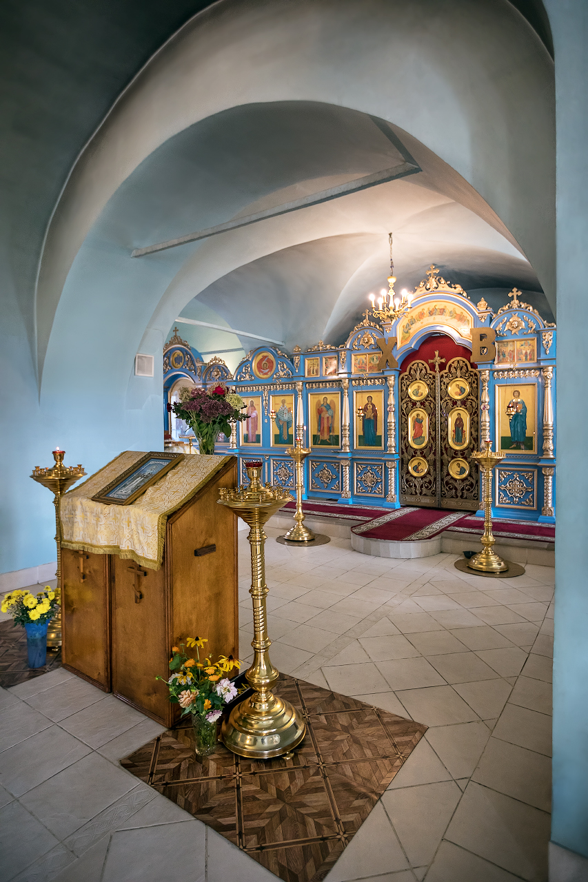 Храм преподобного Сергия Радонежского , село Горы