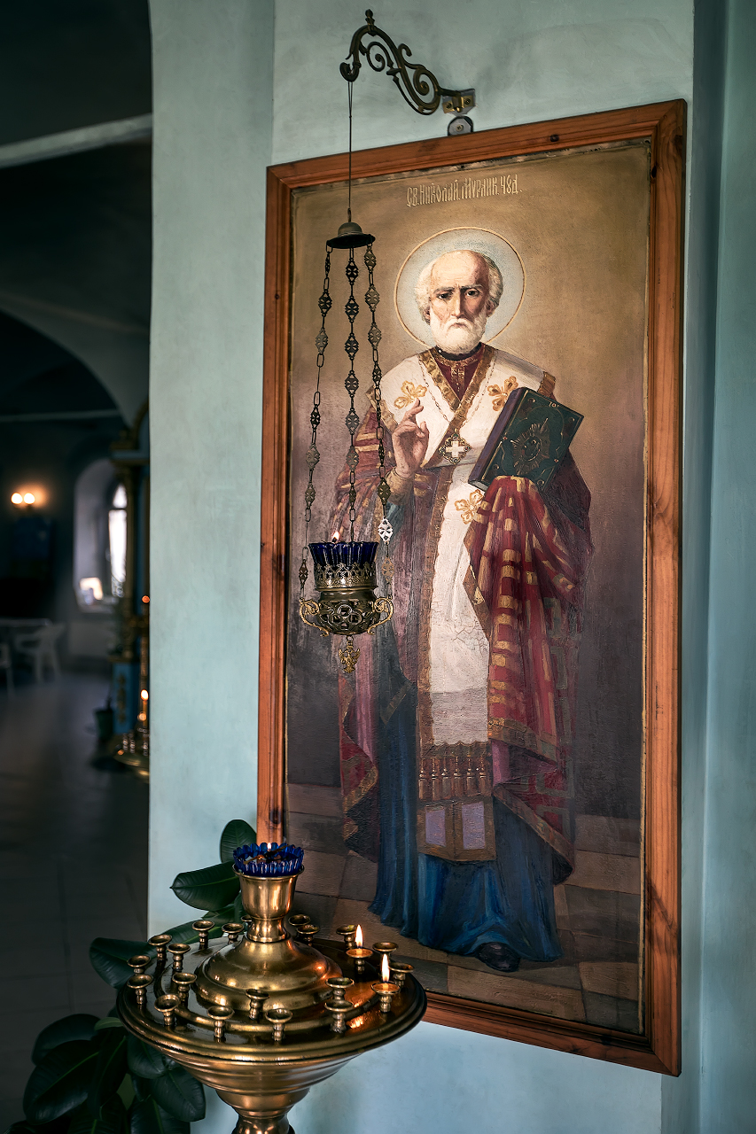 Храм преподобного Сергия Радонежского , село Горы