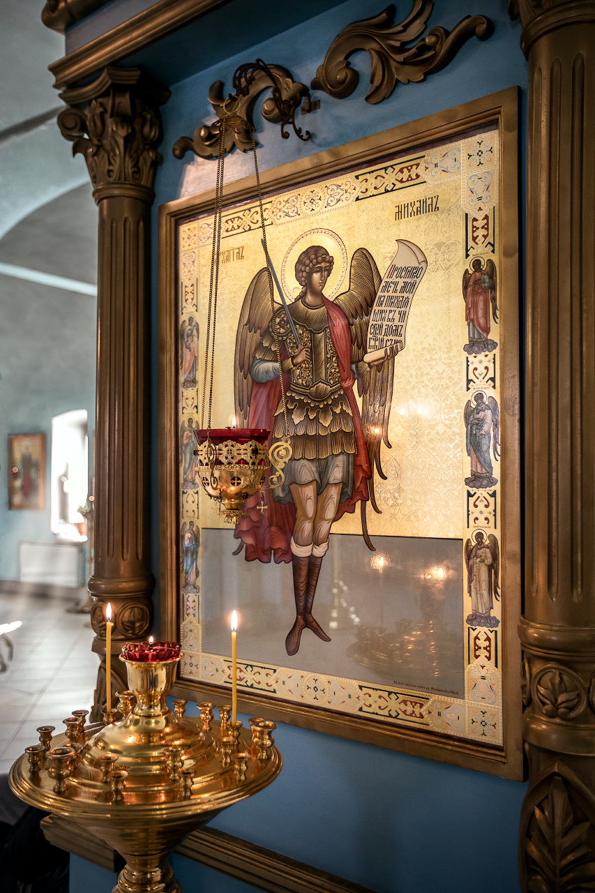 Храм преподобного Сергия Радонежского , село Горы