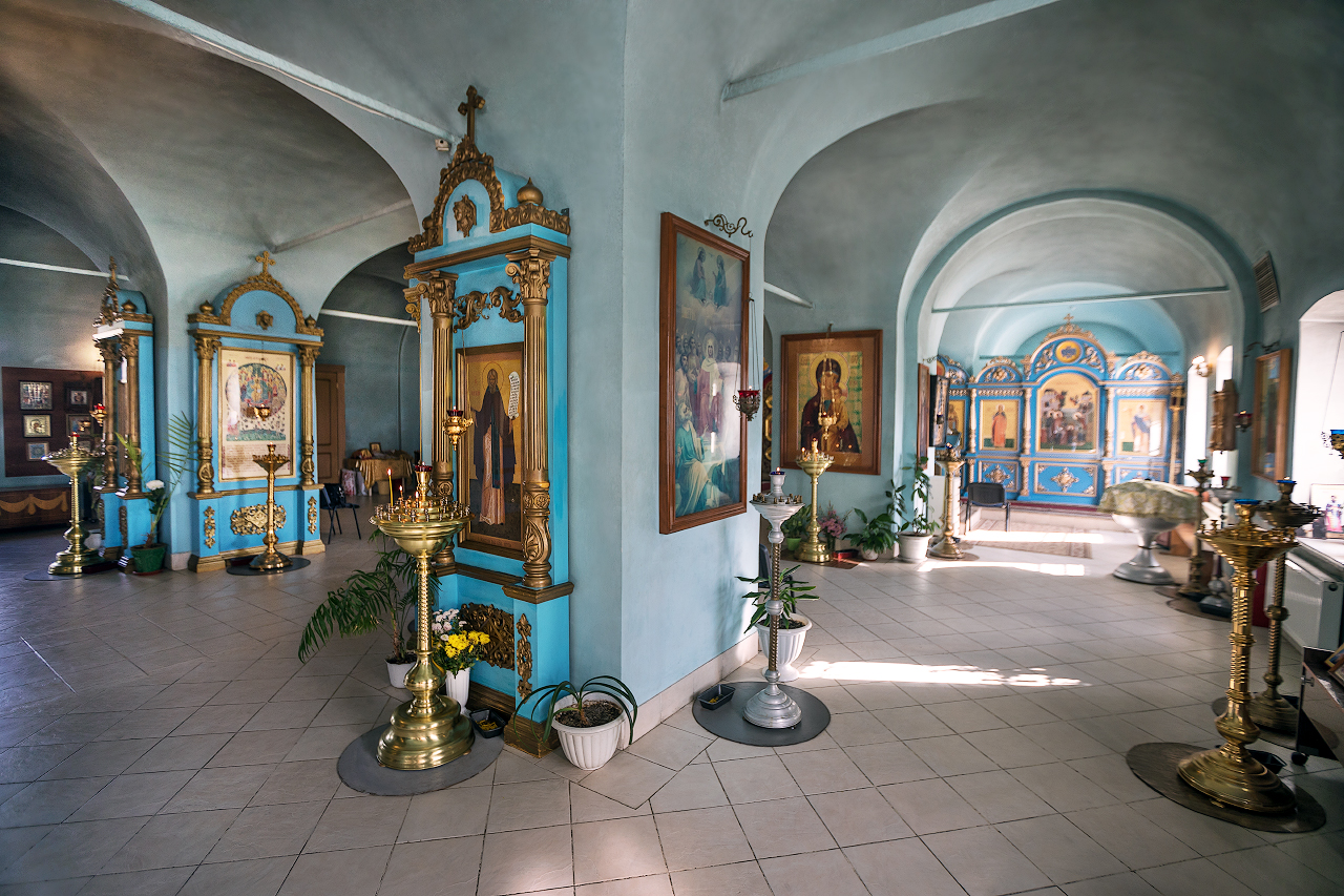 Храм преподобного Сергия Радонежского , село Горы