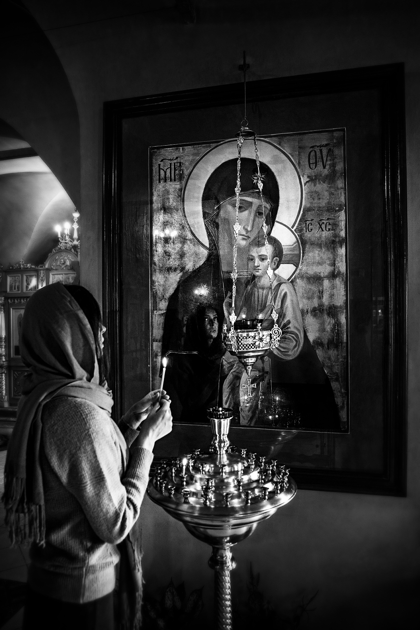 Храм преподобного Сергия Радонежского , село Горы