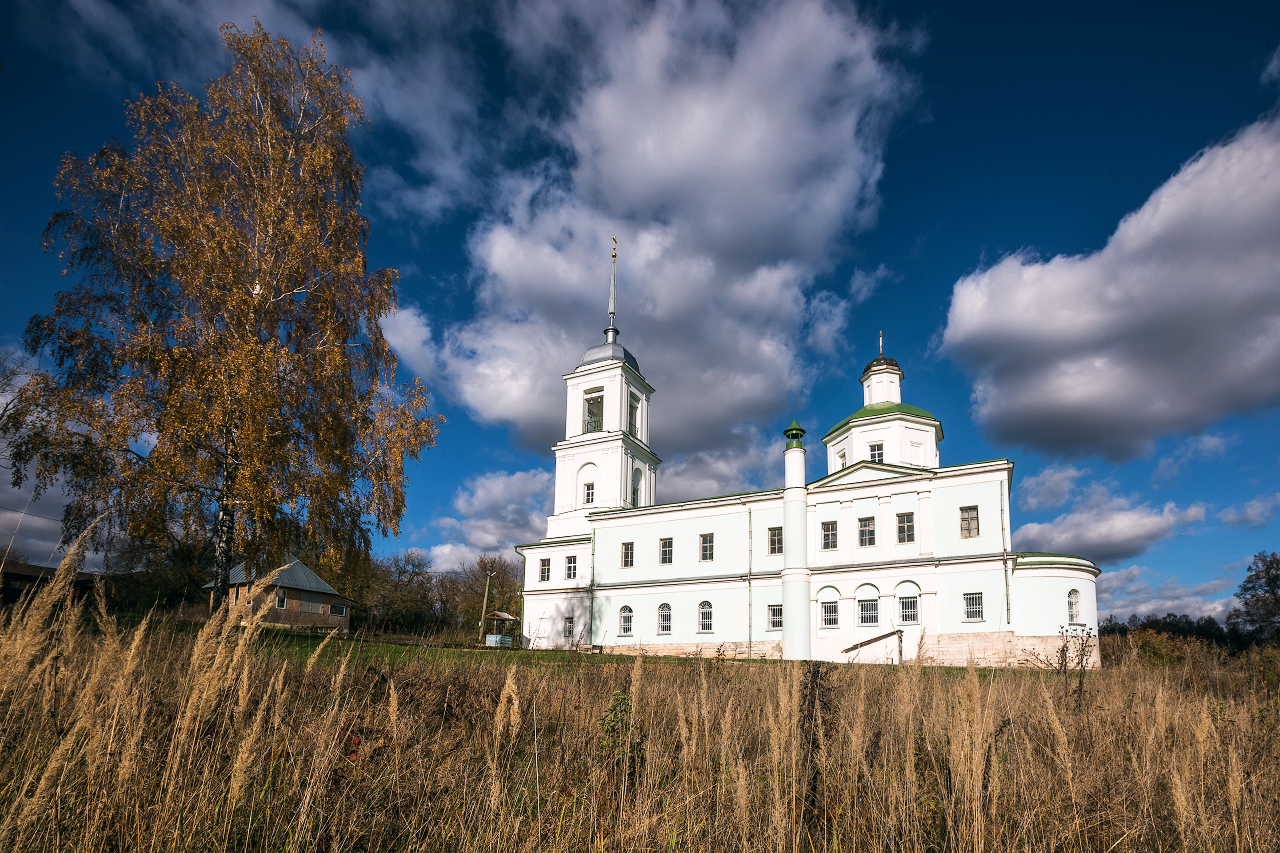 Храм преподобного Сергия Радонежского , село Горы