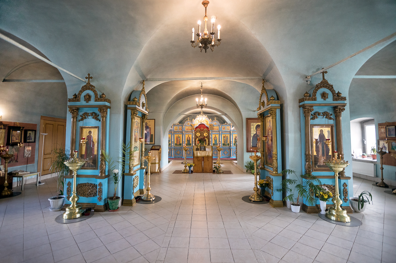 Храм преподобного Сергия Радонежского , село Горы