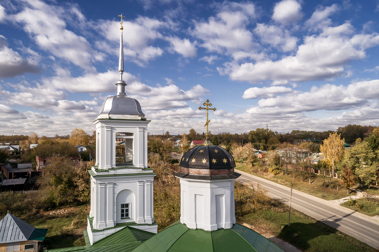 Храм преподобного Сергия Радонежского , село Горы