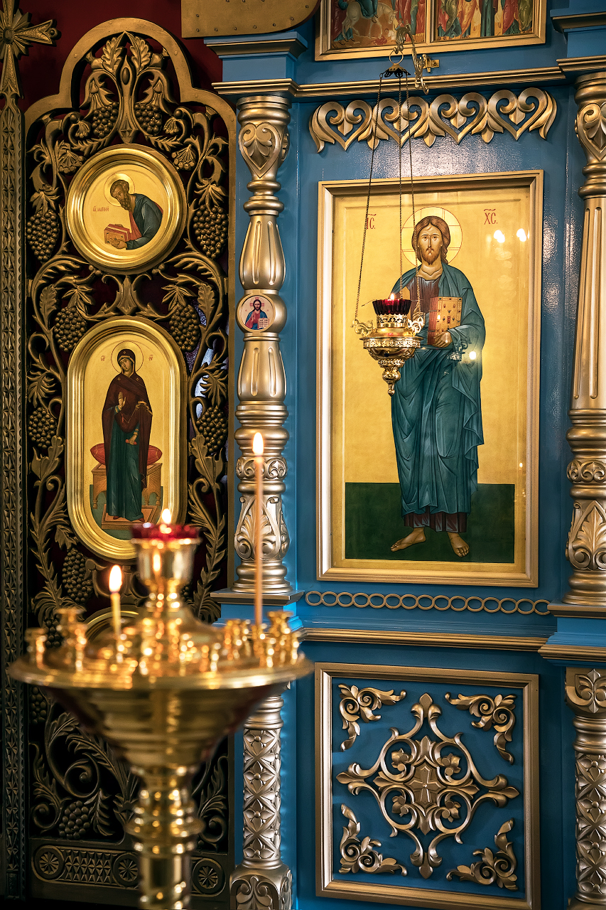 Храм преподобного Сергия Радонежского , село Горы