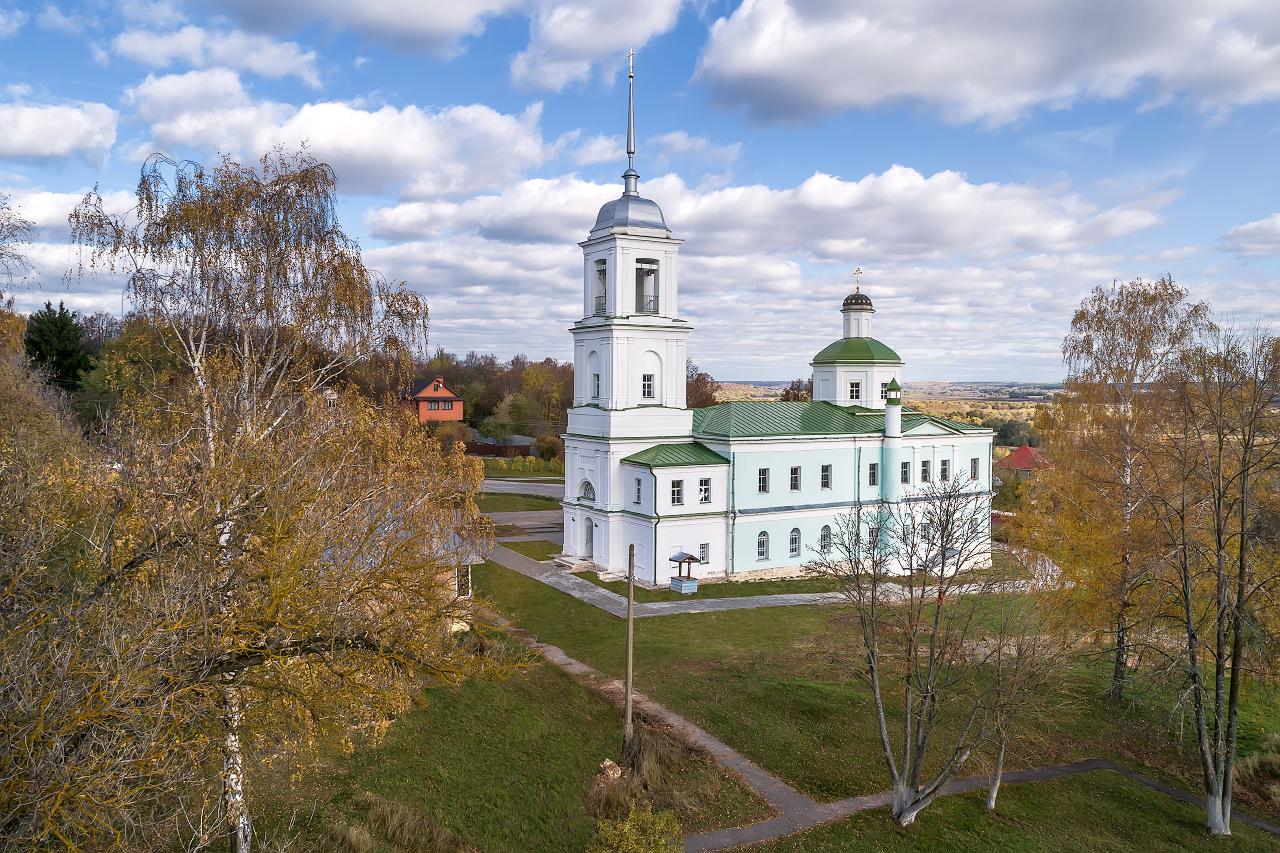 Храм преподобного Сергия Радонежского , село Горы