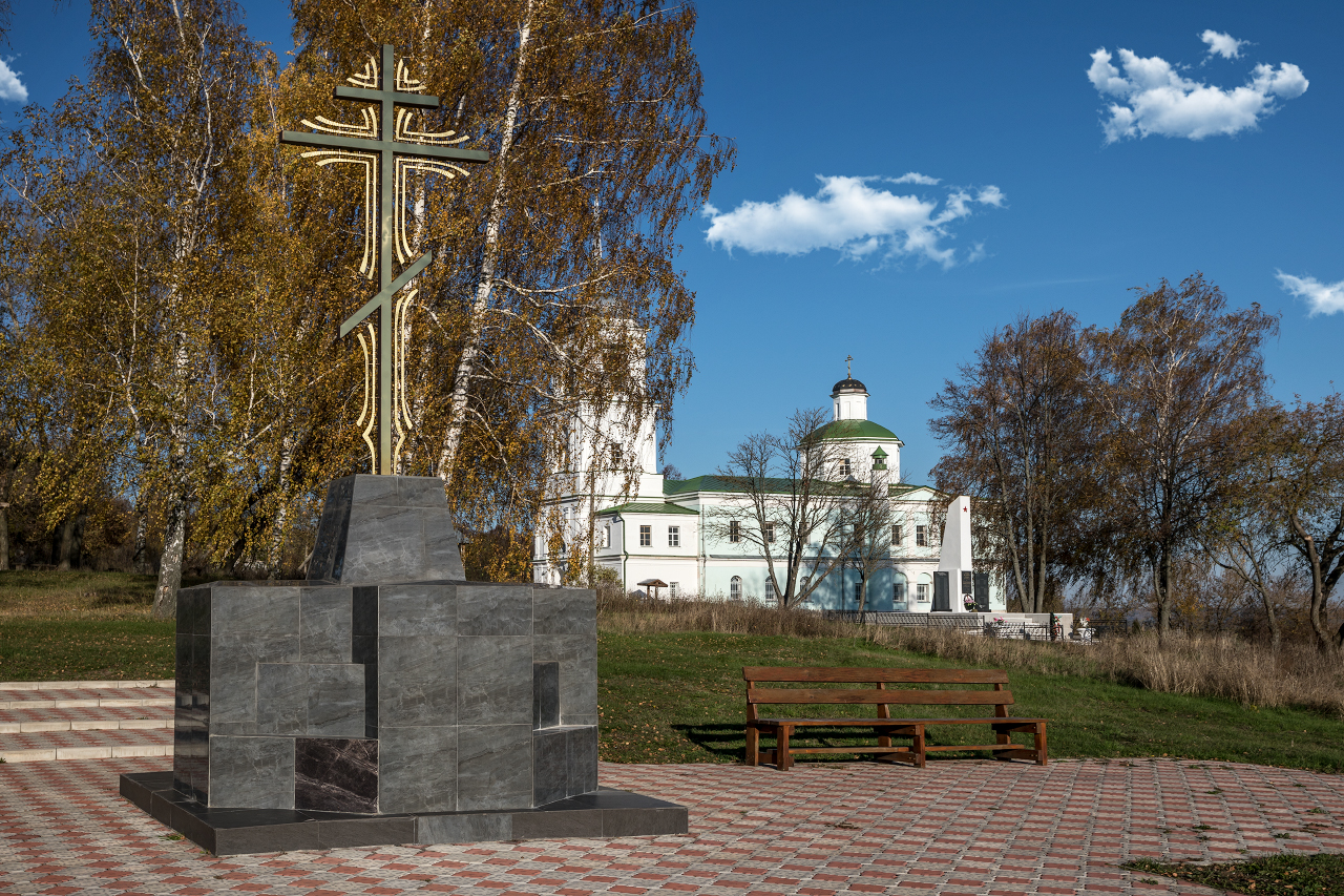 Храм преподобного Сергия Радонежского , село Горы