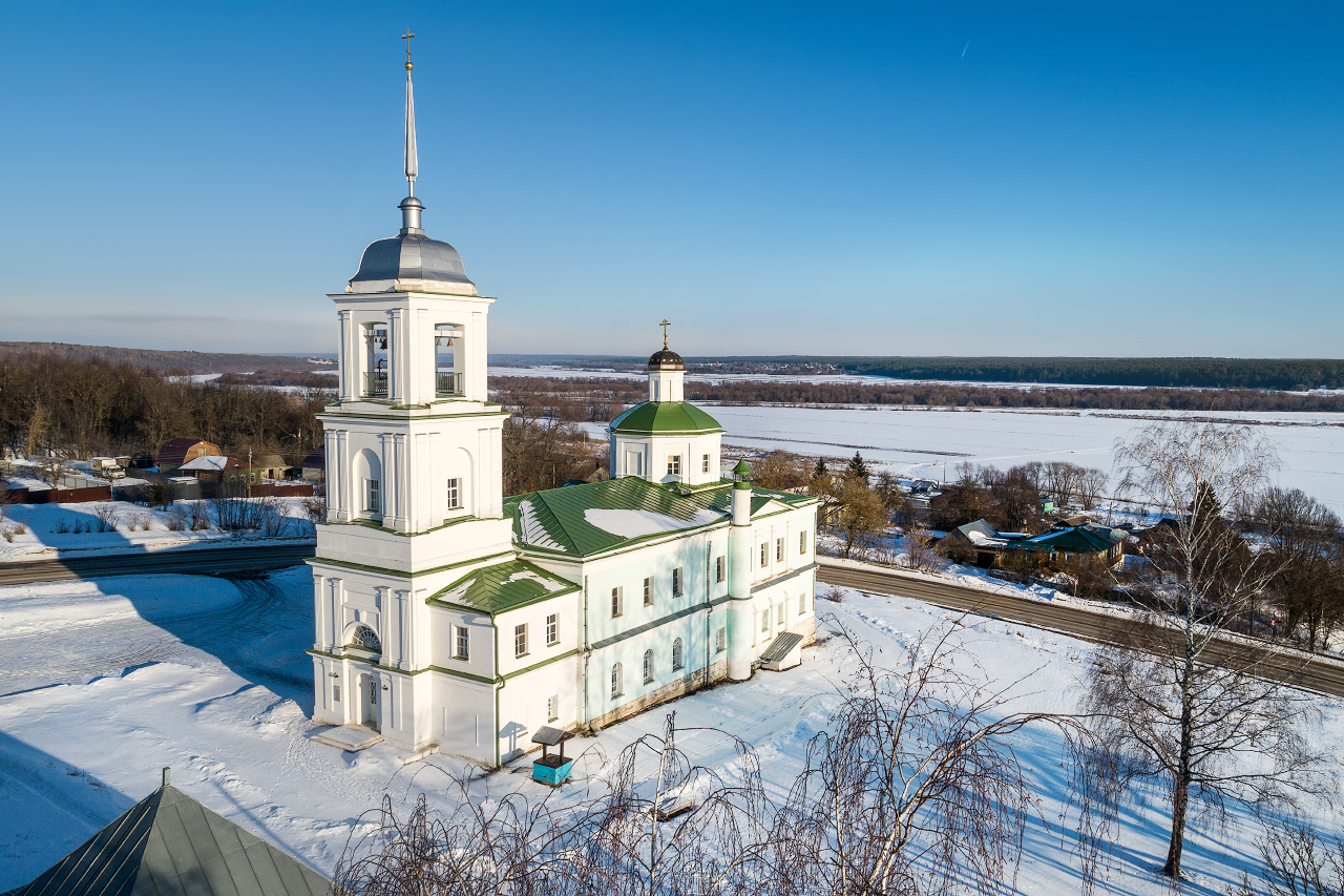 Храм преподобного Сергия Радонежского , село Горы