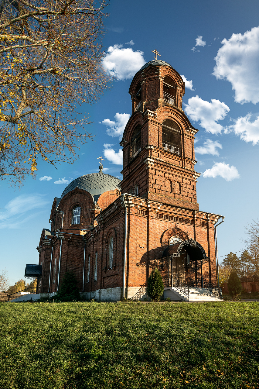 Церковь Покрова Пресвятой Богородицы. с. Сосновка, Московская область