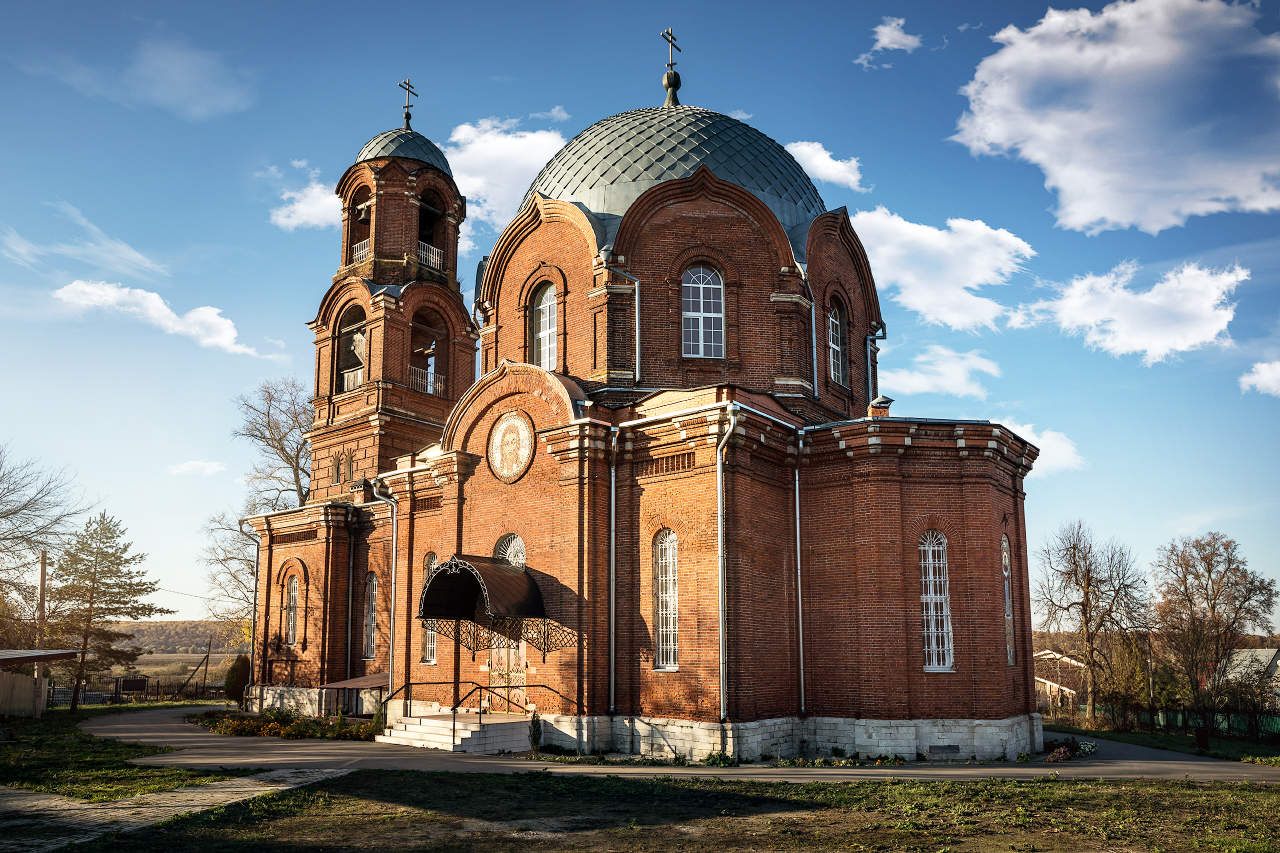Церковь Покрова Пресвятой Богородицы. с. Сосновка, Московская область