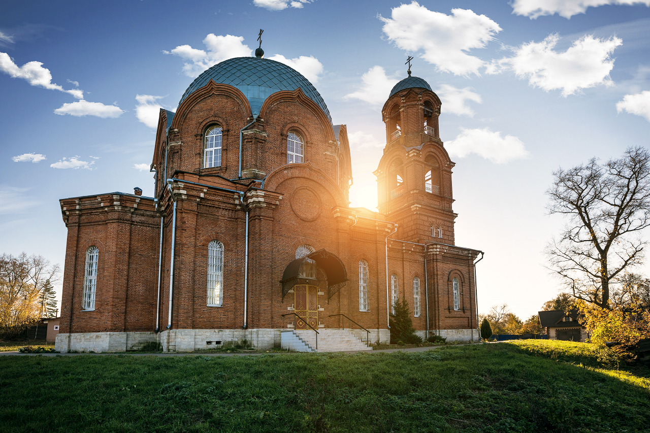 Церковь Покрова Пресвятой Богородицы. с. Сосновка, Московская область