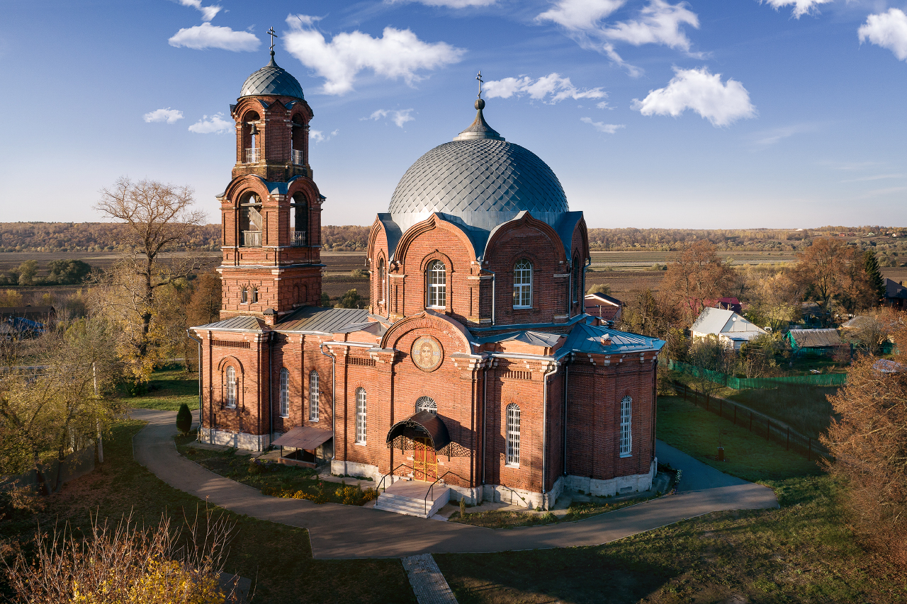 Церковь Покрова Пресвятой Богородицы. с. Сосновка, Московская область