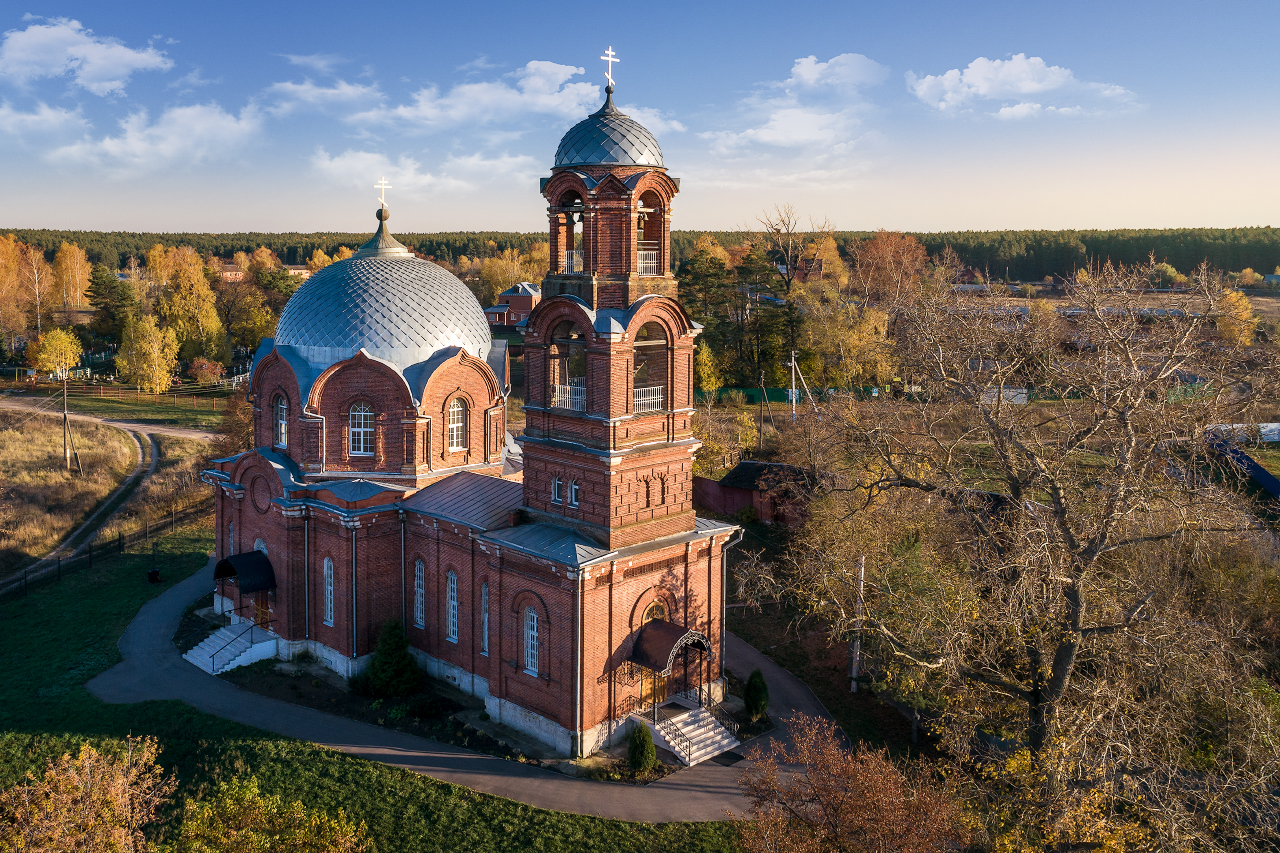 Церковь Покрова Пресвятой Богородицы. с. Сосновка, Московская область