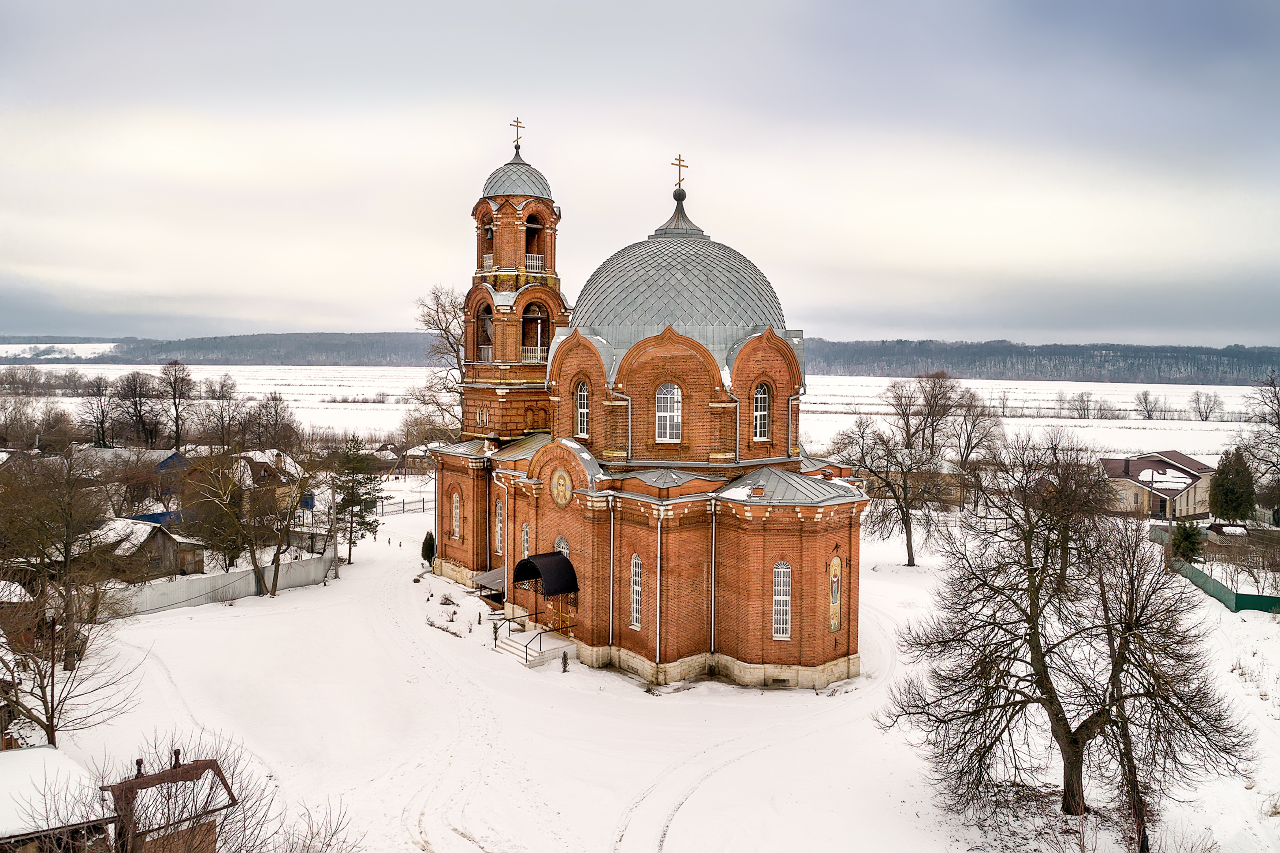 Церковь Покрова Пресвятой Богородицы. с. Сосновка, Московская область