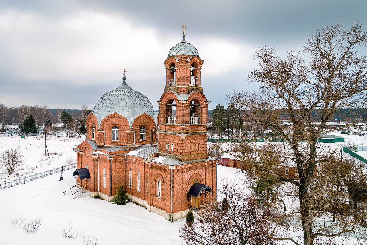 Церковь Покрова Пресвятой Богородицы. с. Сосновка, Московская область