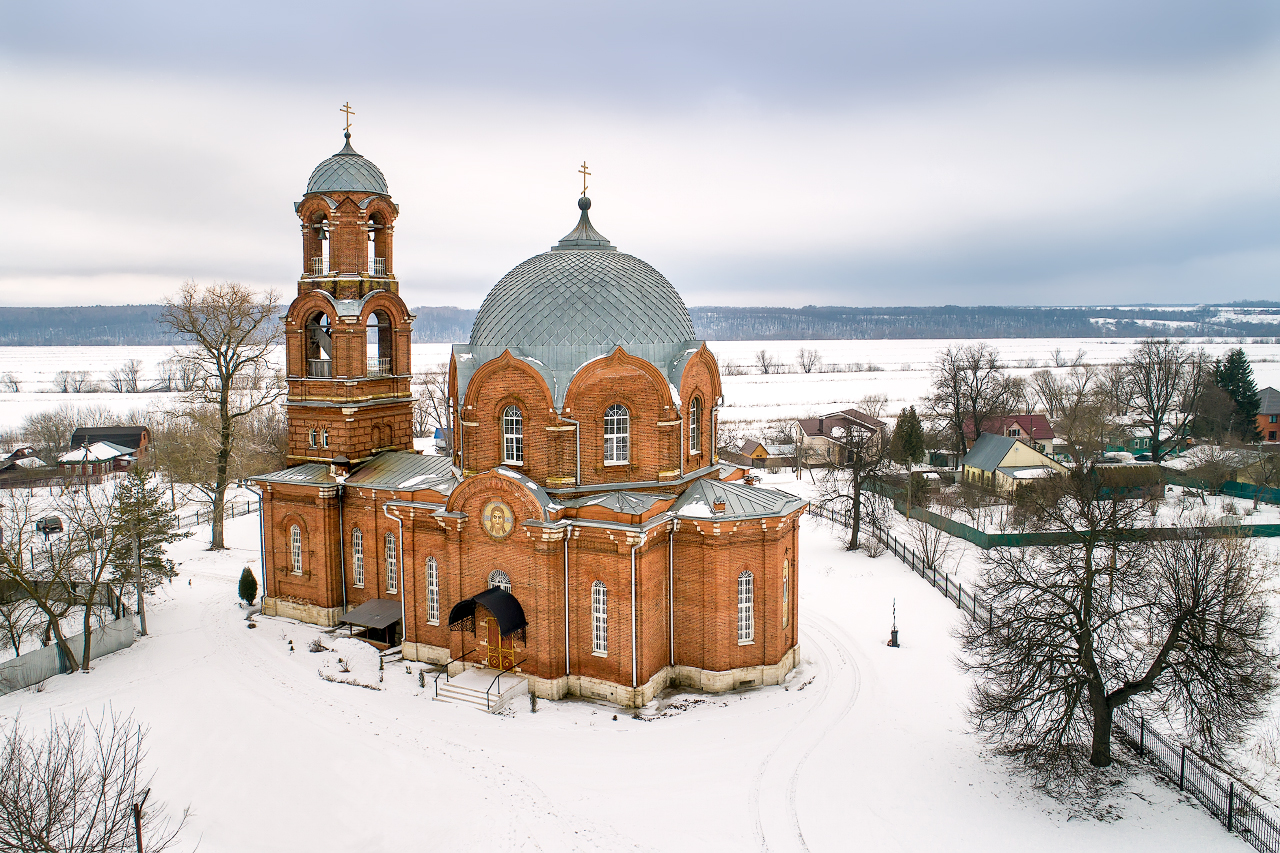 Церковь Покрова Пресвятой Богородицы. с. Сосновка, Московская область