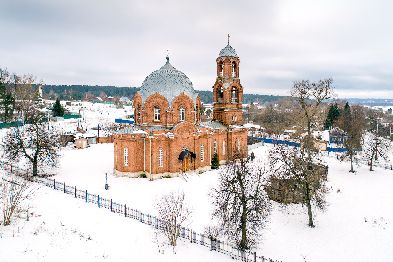 Церковь Покрова Пресвятой Богородицы. с. Сосновка, Московская область