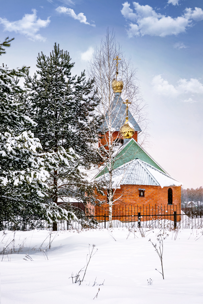 Храм Николая Чудотворца,  с. Комарёво