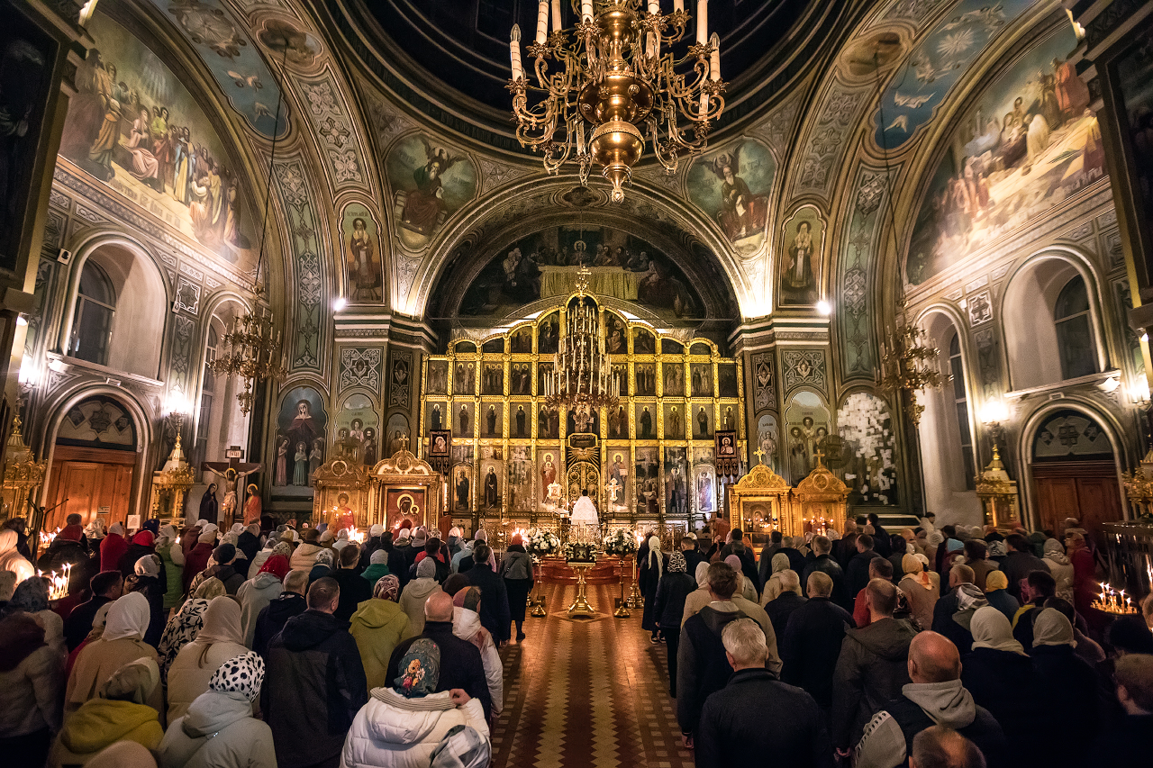Святая Пасха Христова,  Храм Пресвятой Троицы, г. Озёры