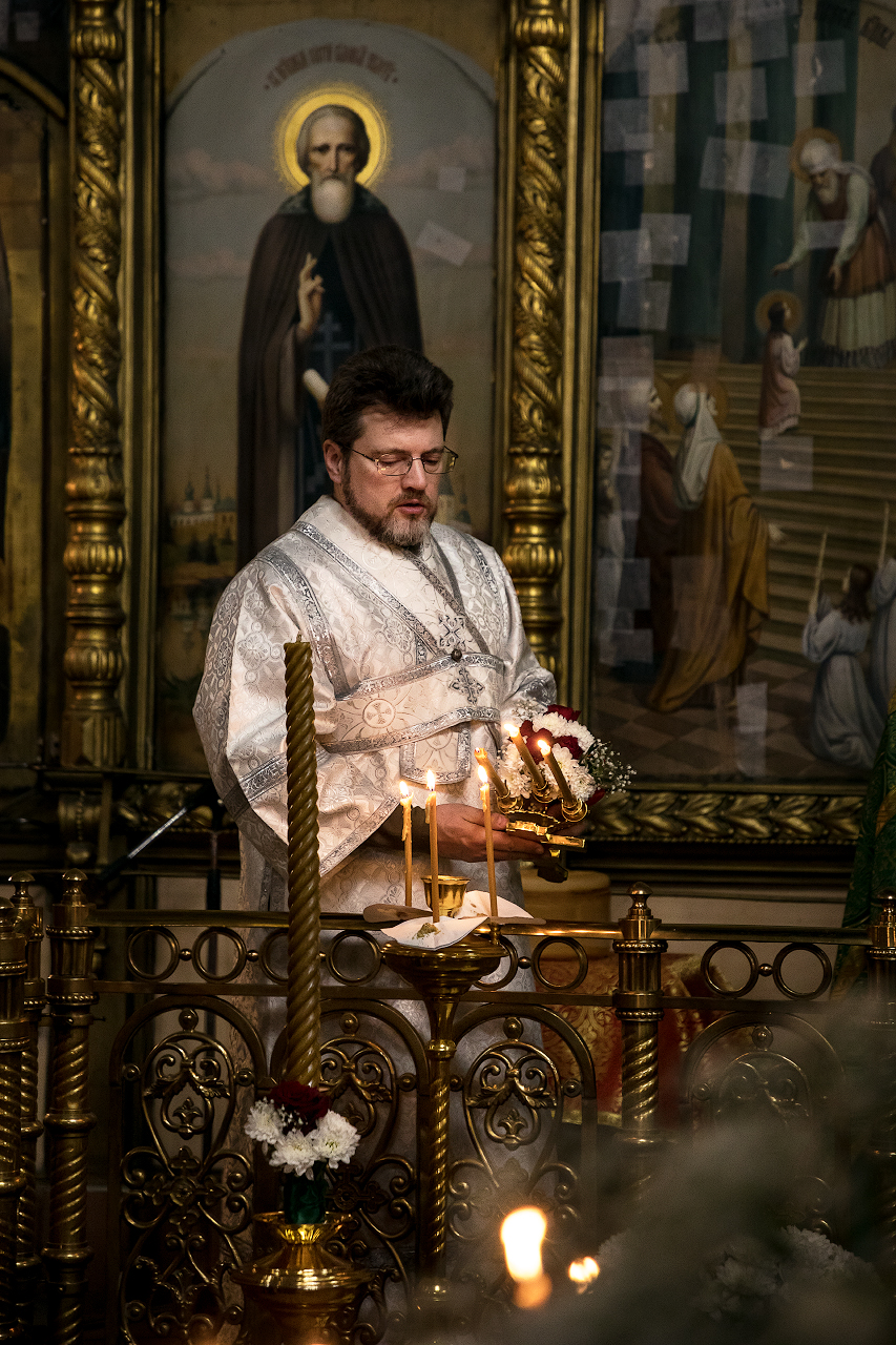 Святая Пасха Христова,  Храм Пресвятой Троицы, г. Озёры