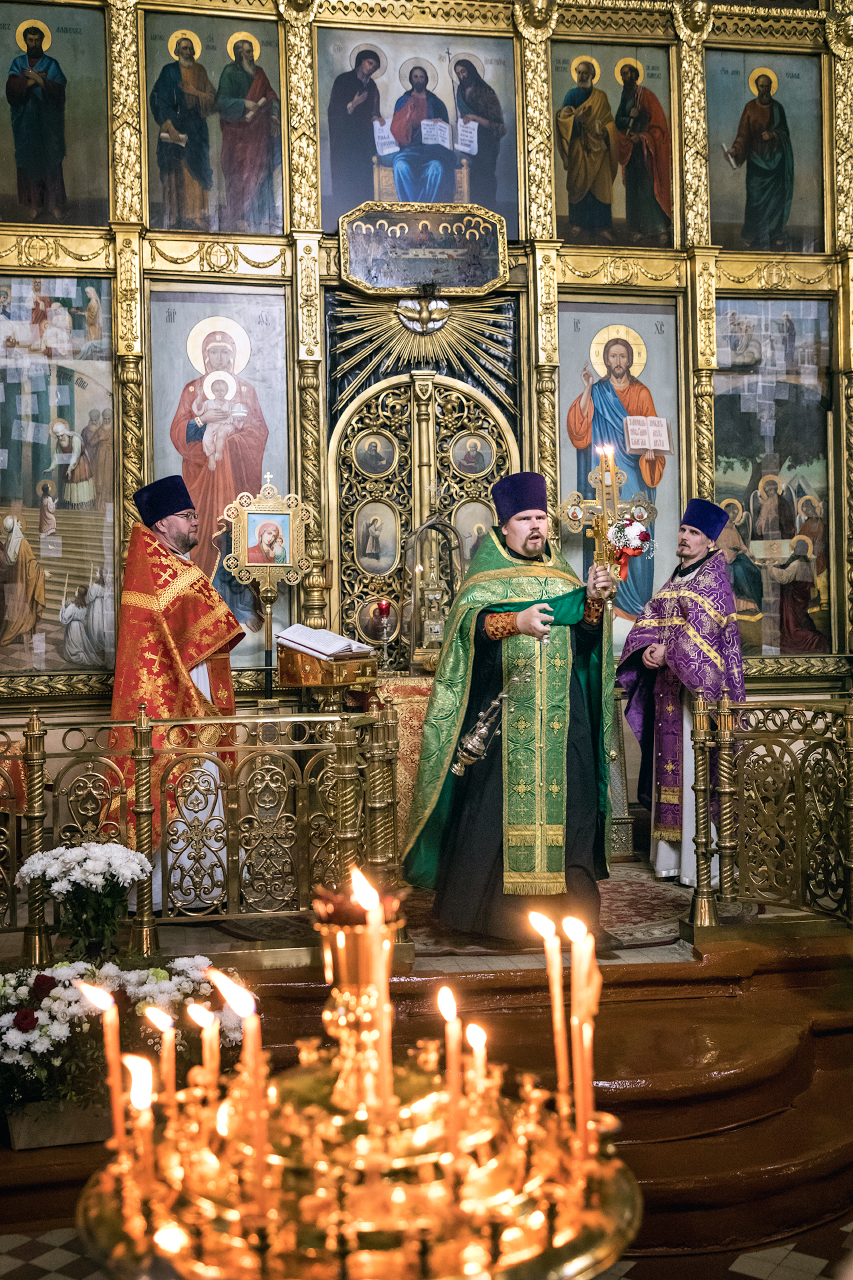 Святая Пасха Христова,  Храм Пресвятой Троицы, г. Озёры