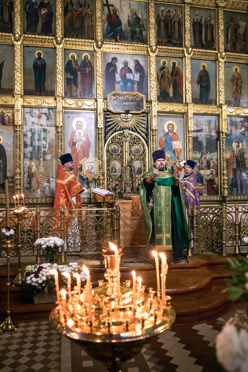 Святая Пасха Христова,  Храм Пресвятой Троицы, г. Озёры