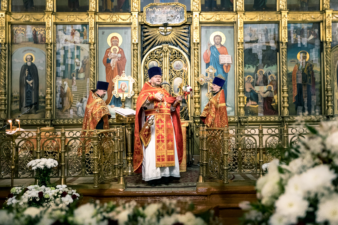 Святая Пасха Христова,  Храм Пресвятой Троицы, г. Озёры