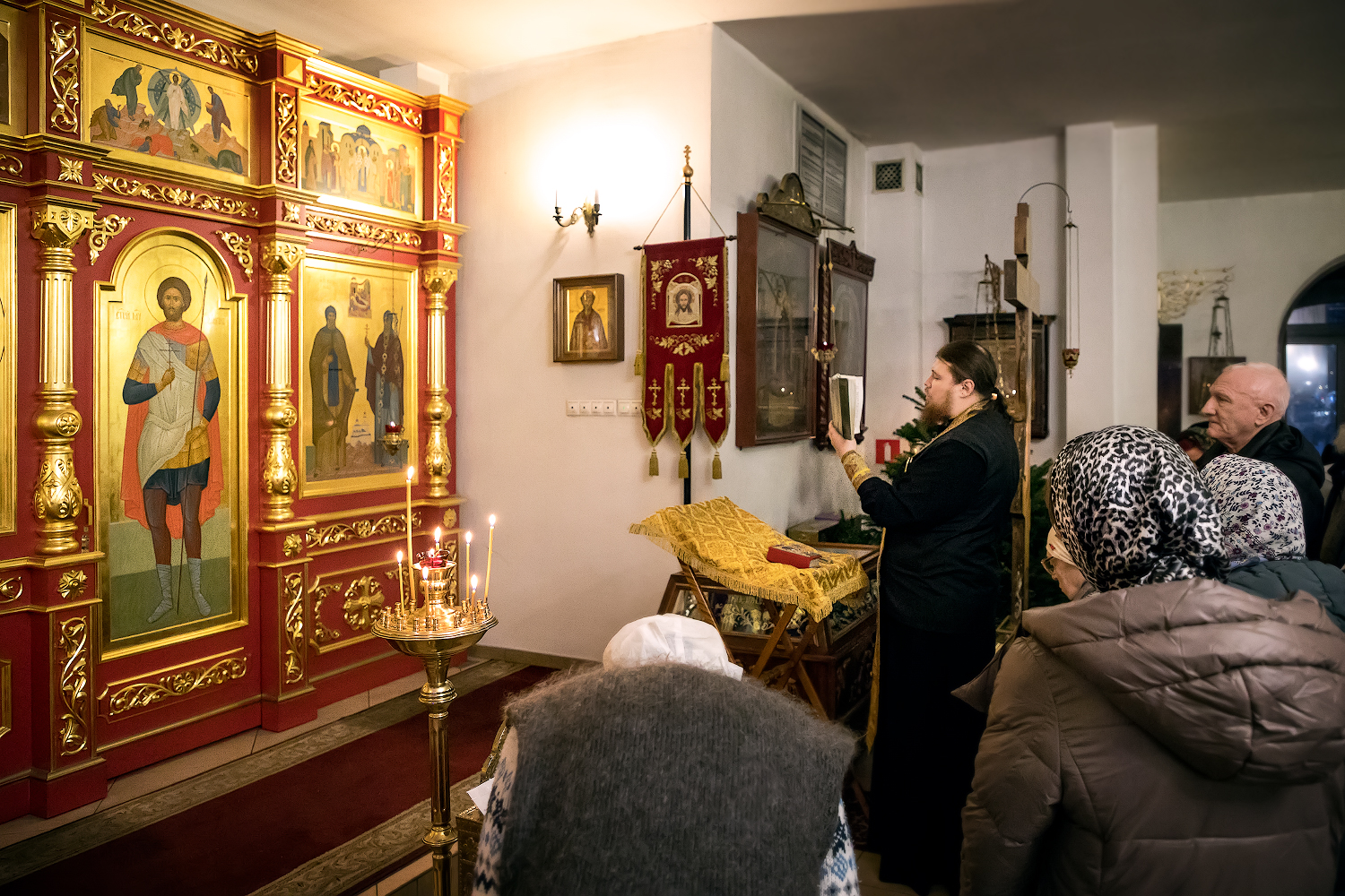 Рождество Христово. Храм Святого Александра Невского в Кожухове