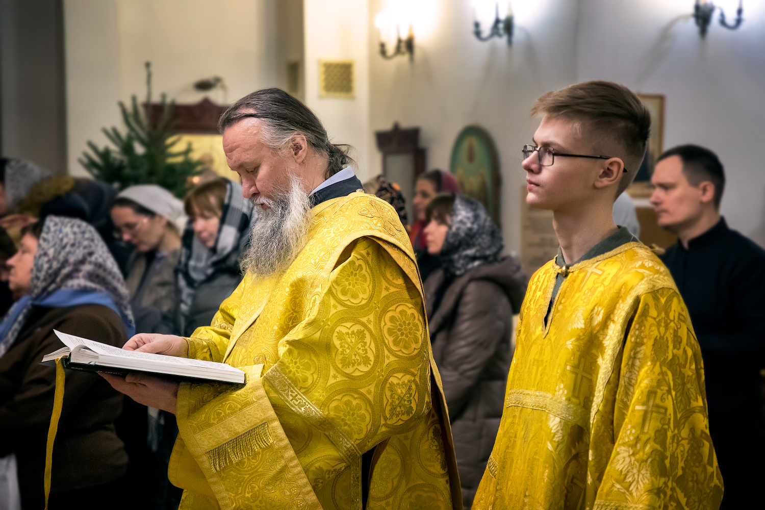 Рождество Христово. Храм Святого Александра Невского в Кожухове