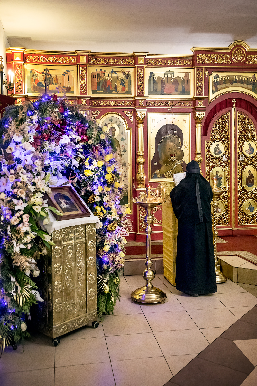 Рождество Христово. Храм Святого Александра Невского в Кожухове