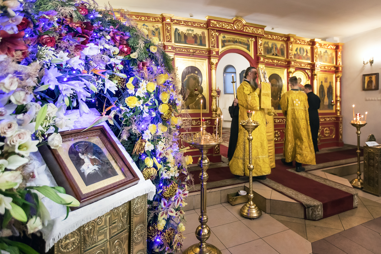 Рождество Христово. Храм Святого Александра Невского в Кожухове