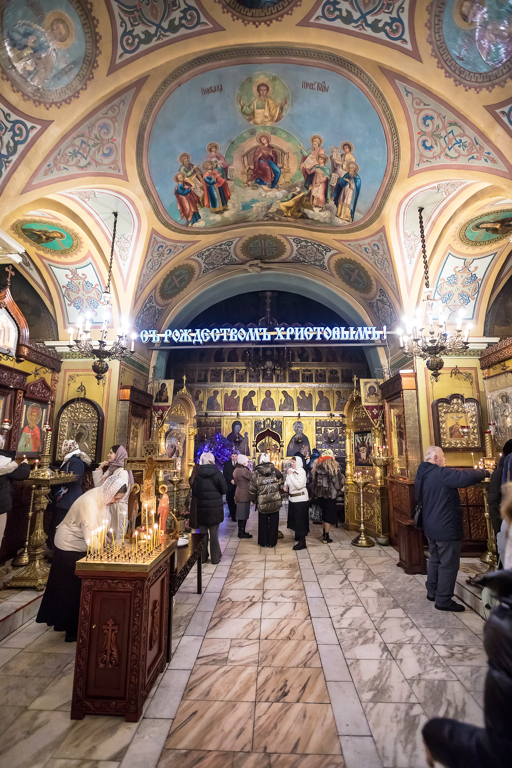 Рождество Христово. Храм Рождества Пресвятой Богородицы в Старом Симонове