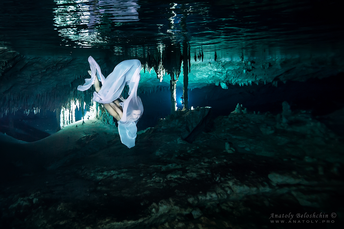 Cenote Nohoch Nah Chich, Mexico, Tulum, Beloshchin, Белощин