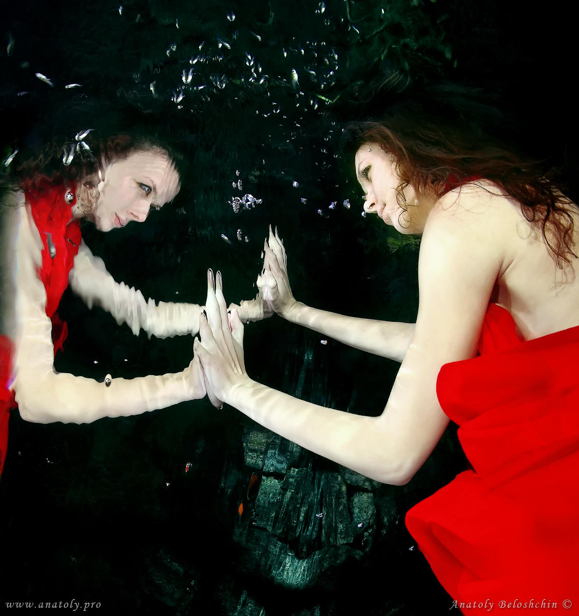 Cenote Cristal, model, Anatoly Beloshchin, Mexico, Tulum, Анатолий Белощин