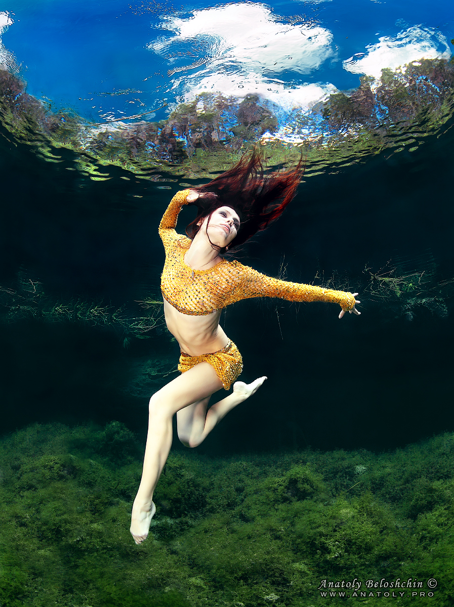 Cenote Cristal, model, Anatoly Beloshchin, Mexico, Tulum, Анатолий Белощин