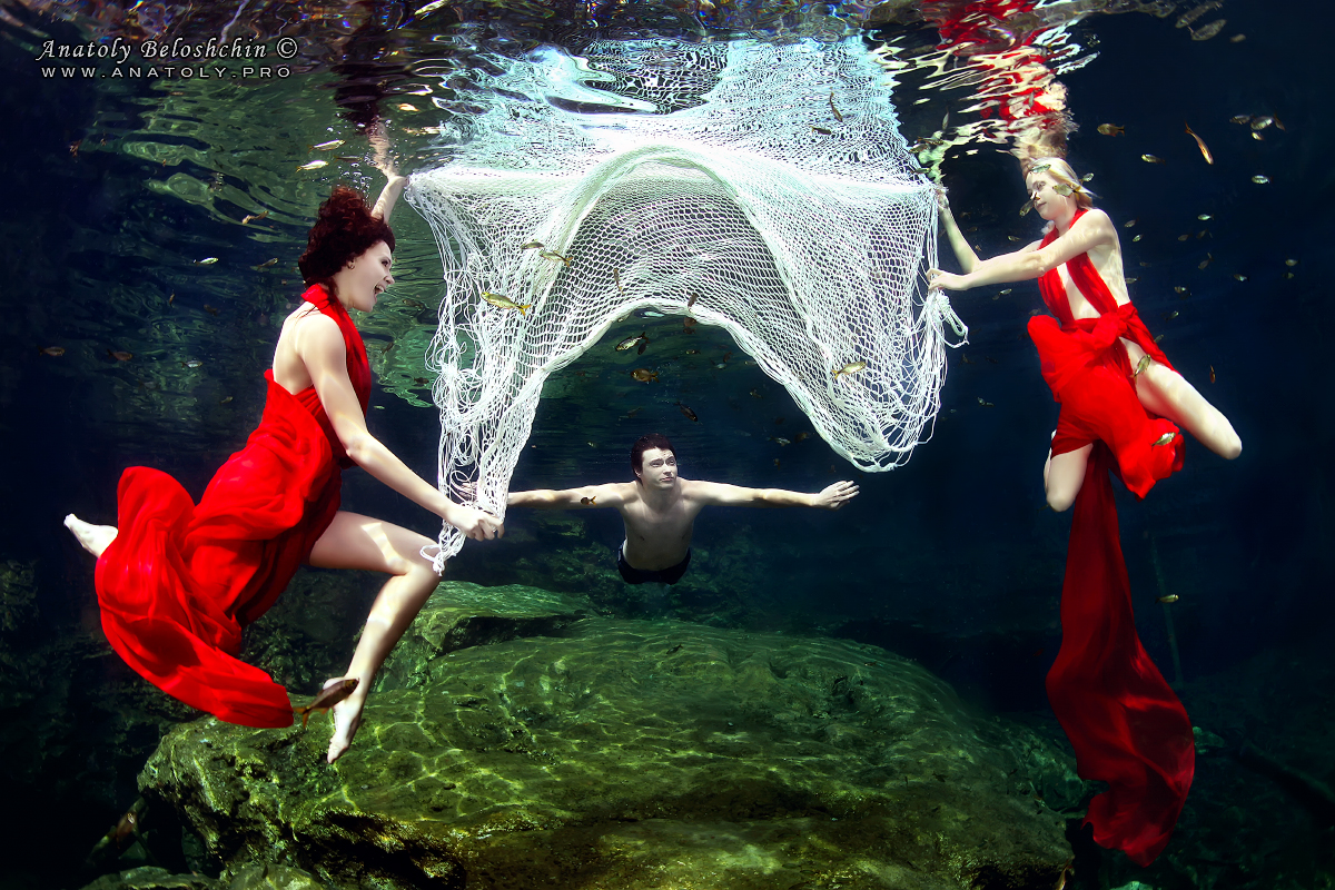 Cenote Escondido, model, Anatoly Beloshchin, Mexico, Tulum, Анатолий Белощин