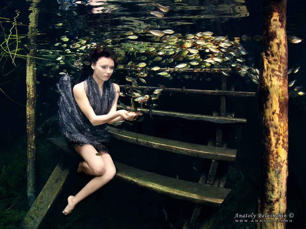 Cenote Cristal, model, Anatoly Beloshchin, Mexico, Tulum, Анатолий Белощин