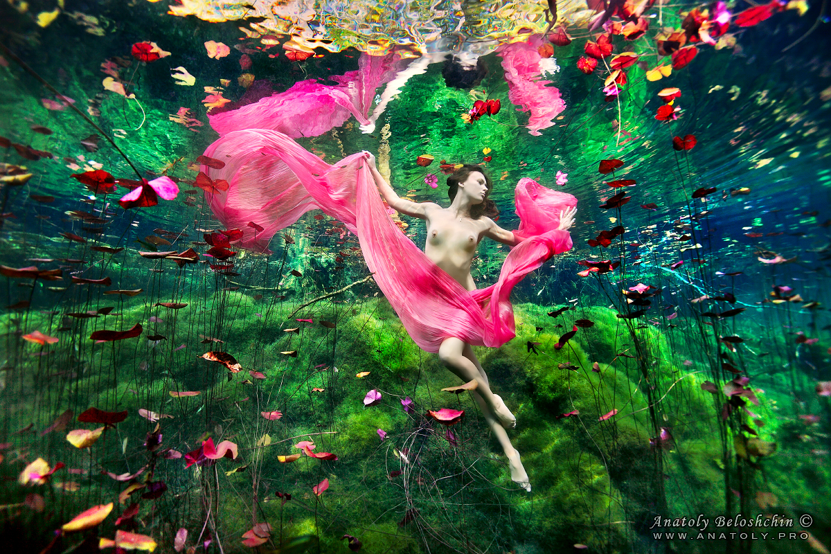 Cenote Aktun Ha, model, Anatoly Beloshchin, Mexico, Tulum, Анатолий Белощин