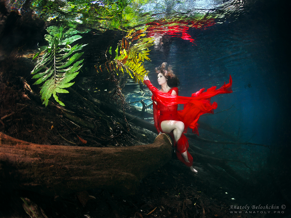 Luna Azul cenote , model, Anatoly Beloshchin, Mexico, Tulum, Анатолий Белощин
