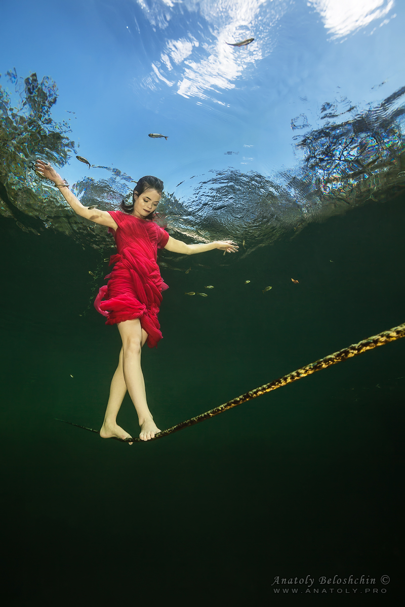 Cenote Escondido, model, Anatoly Beloshchin, Mexico, Tulum, Анатолий Белощин