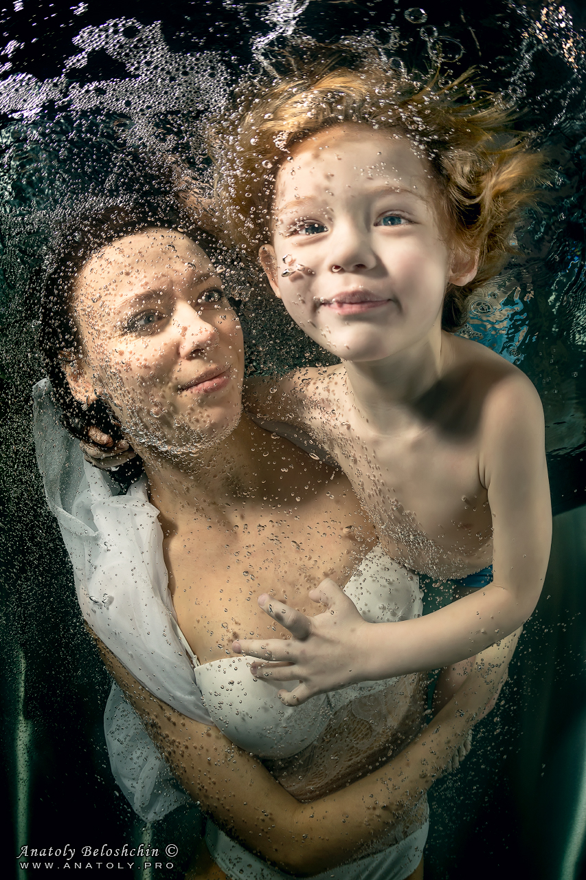 Swimming pool, underwater model, Anatoly Beloshchin, Бассейн МЧС, Анатолий Белощин