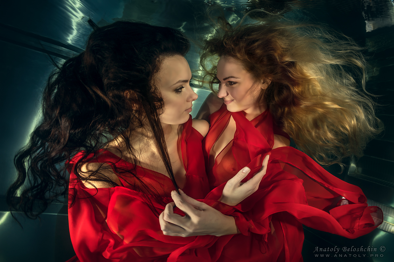 Swimming pool, underwater model, Anatoly Beloshchin, Бассейн МЧС, Анатолий Белощин