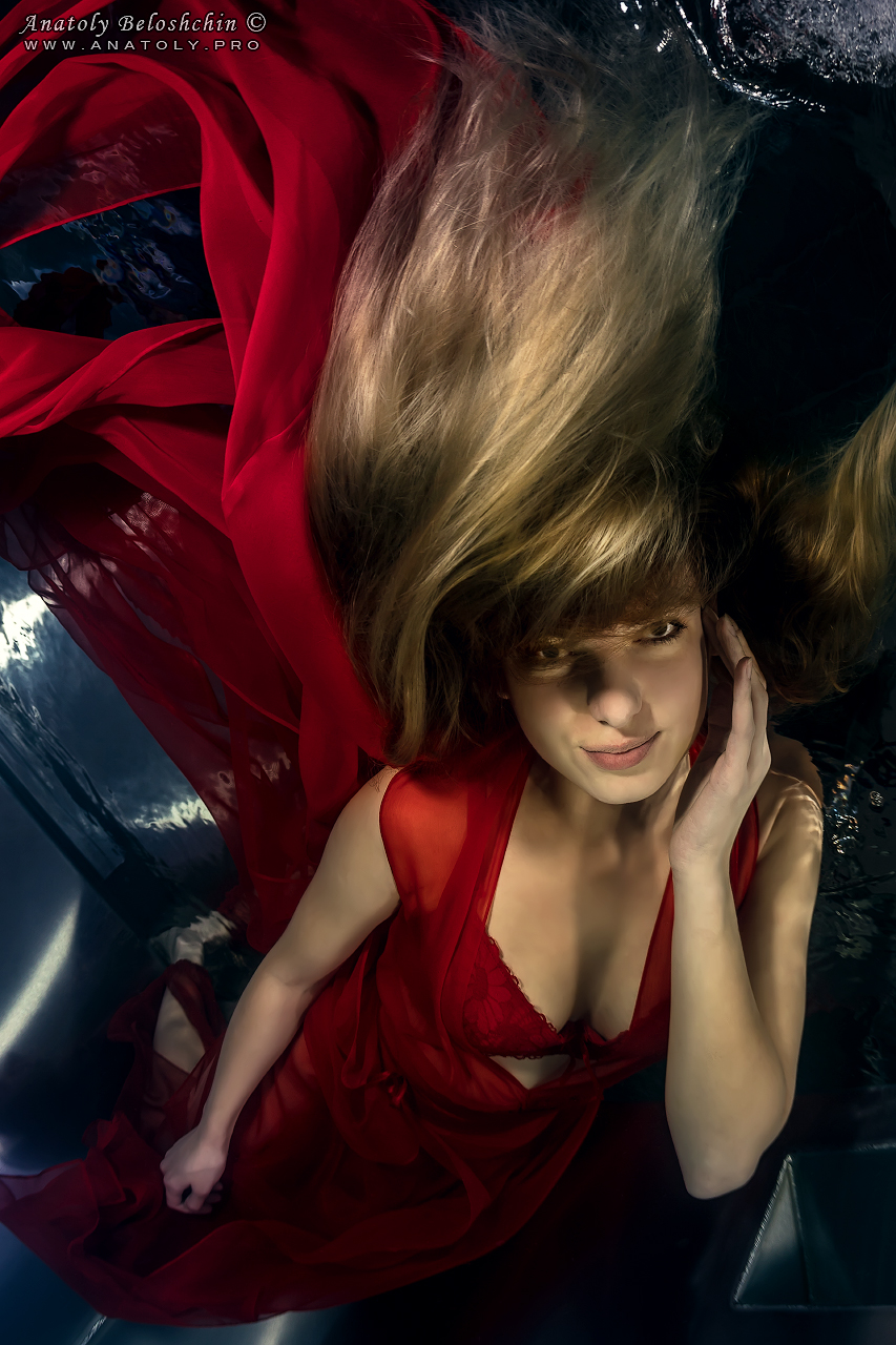 Swimming pool, underwater model, Anatoly Beloshchin, Бассейн МЧС, Анатолий Белощин