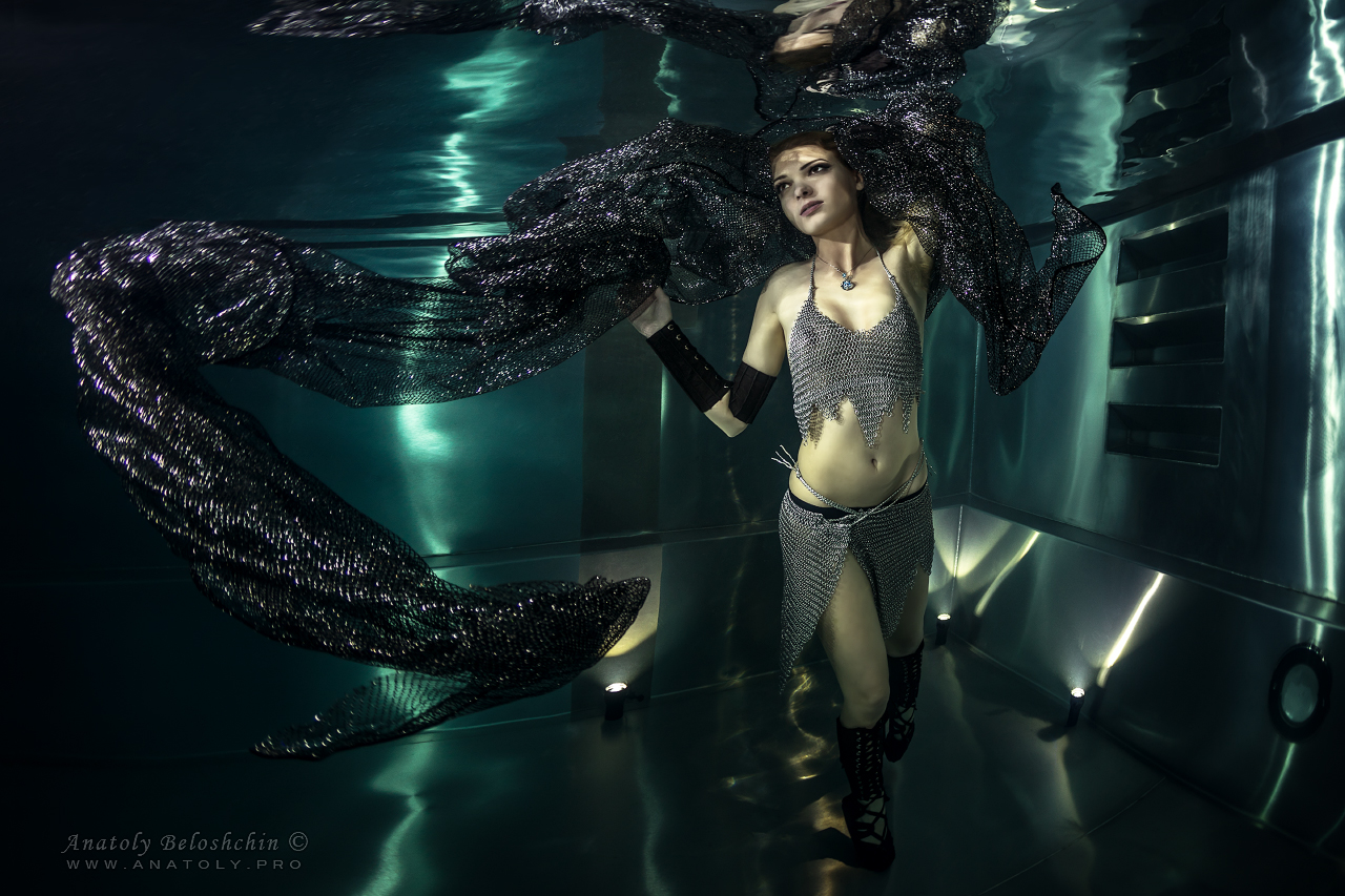 Swimming pool, underwater model, Anatoly Beloshchin, Бассейн МЧС, Анатолий Белощин