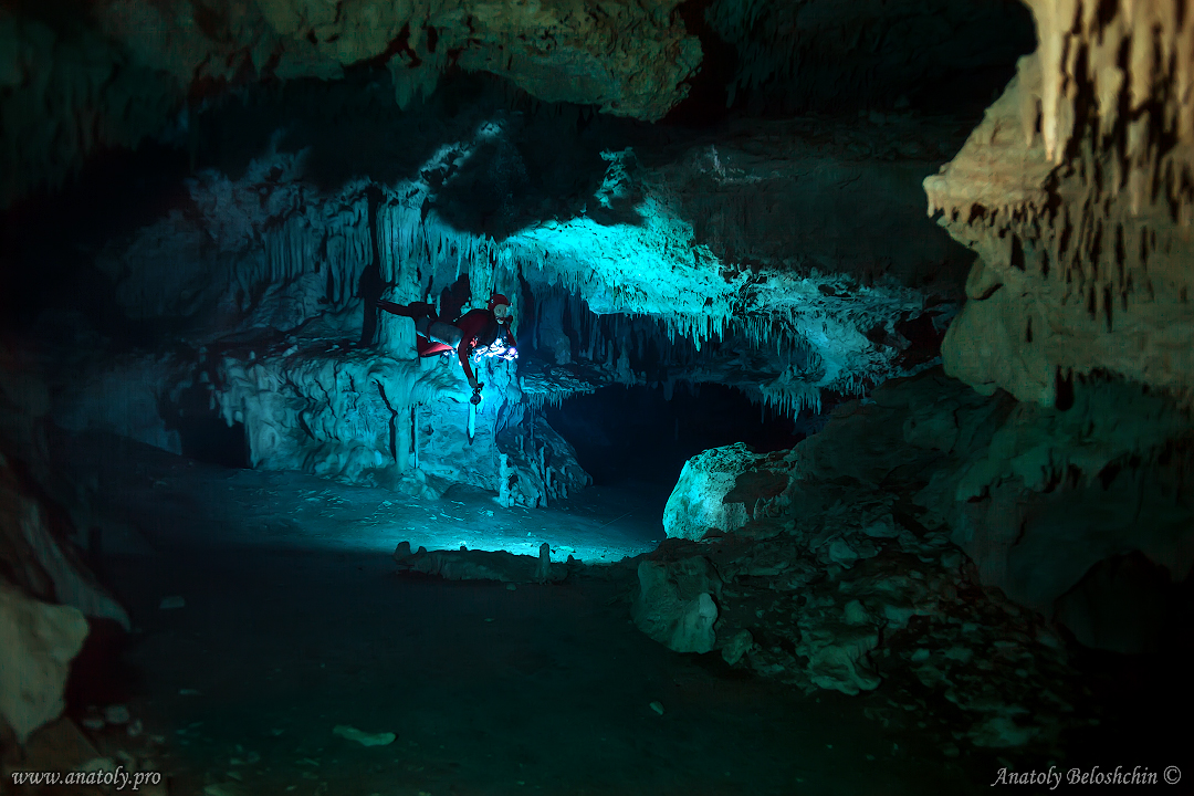 The Cave \"Chan Hole\", Mexico, Anatoly Beloshchin, Анатолий Белощин 